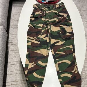Bershka Camouflage Cargo Pants